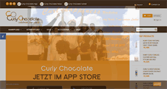 Desktop Screenshot of curlychocolate.com